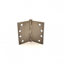 Hager WT12794510B 4" x 5" Wide Throw Square Corner Full Mortise Standard Weight Plain Bearing Hinge # 095062 - Oil Rubbed Bronze