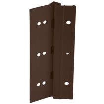 Ives 054HD 83" Heavy Duty Half Surface Continuous Hinge - Dark Bronze
