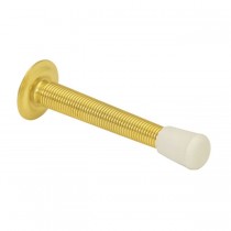 Ives 060 3" Flexible Door Stop - Bright Brass