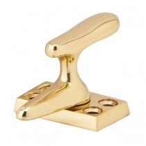 Ives 066 Casement Fastener with Multiple Strikes - Bright Brass