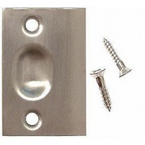 Ives 0953 Strike for 347 Ball Catch - Satin Nickel
