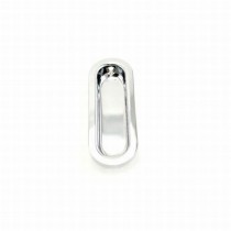 Ives 223B Oval Flush Pull - Bright Chrome