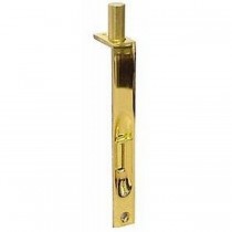 Ives 262B 6" Manual Flush Bolt - Bright Brass