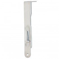 Ives 265B 6" Rounded Manual Flush Bolt - Satin Chrome
