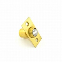 Ives 347B Dual Adjustable Ball Catch - Satin Brass