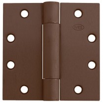 Ives 3CB1412 4-1/2" x 4-1/2" Full Mortise Three Knuckle Concealed Bearing Standard Weight Hinge - Oil Rubbed Bronze