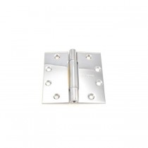 Ives 3CB1412 4-1/2" x 4-1/2" Full Mortise Three Knuckle Concealed Bearing Standard Weight Hinge - Bright Chrome
