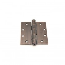 Ives 5BB1412 4-1/2" x 4-1/2" Five Knuckle Ball Bearing Standard Weight Hinge - Satin Bronze Blackened