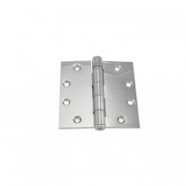 Ives 5BB1412 4-1/2" x 4-1/2" Five Knuckle Ball Bearing Standard Weight Hinge - Bright Chrome