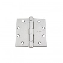 Ives 5BB1412652E 4 Wire 4-1/2" x 4-1/2" Five Knuckle Ball Bearing Standard Weight Electric Hinge - Satin Chrome