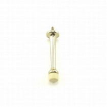 Ives 60A 3-3/4" Solid Door Stop - Bright Nickel