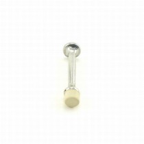 Ives 60A 3-3/4" Solid Door Stop - Aluminum