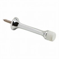 Ives 61MB 3-1/8" Solid Door Stop - Bright Chrome