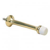 Ives 61MB 3-1/8" Solid Door Stop - Bright Brass