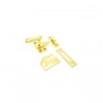 Ives 66B Casement Fastener with Multiple Strikes - Bright Brass
