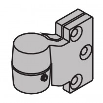 Ives 7212VINT Right Hand 3/4" Offset Jamb Mount Intermediate Pivot 200 Pound - Aluminum Painted