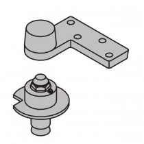 Ives 7222BTM Right Hand 3/4" Offset Base Plate Bottom Pivot 200 Pound - Oil Rubbed Bronze