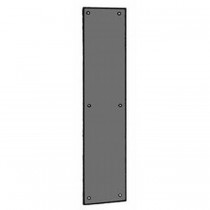 Ives 8200 3-1/2" x 15" Push Plate - Bright Brass