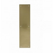 Ives 8200 3-1/2" x 15" Push Plate - Satin Brass