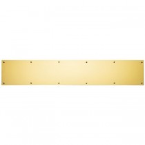 Ives 8400842 8" x 42" Kick Plate - Bright Brass