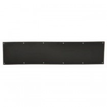 Ives 8400834 8" x 34" Kick Plate - Black