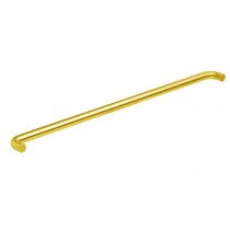 Ives 9100HD28 28" Push Bar, 1" Round and 2-1/2" Projection - Satin Brass