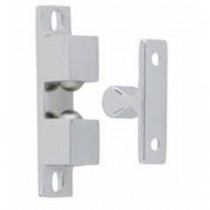 Ives CL22 3 Way Ball Catch Cabinet Latch - Bright Brass