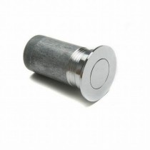 Ives DP1 Dust Proof Strike for Threshold Only - Bright Chrome