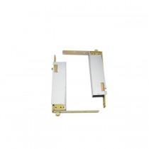 Ives FB41P Pair of Automatic Flush Bolts for Wood Doors - Satin Brass