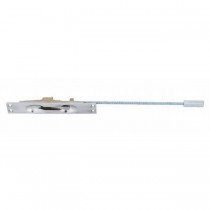 Ives FB45812 12" Manual Flush Bolt for Metal Door with 1" Width - Satin Nickel