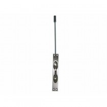 Ives FB45812 12" Manual Flush Bolt for Metal Door with 1" Width - Bright Chrome