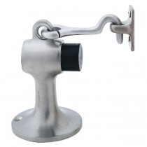 Ives FS446 Floor Stop and Holder with Masonry Mounting - Satin Chrome