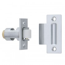 Ives RL32A Nylon Roller Latch with ASA Strike - Satin Chrome