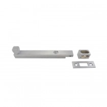 Ives SB1630TB 8" Steel Bottom Bolt with Universal and Mortise Strikes - Satin Chrome