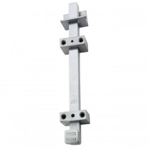 Ives SB3602C12 12" Heavy Duty UL Surface Bolt - Zinc Plated