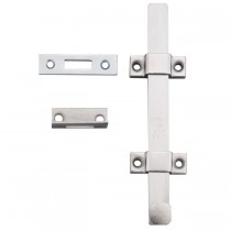 Ives SB453TB 8" UL Surface Bolt - Zinc Plated