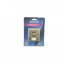Ives SC991B619 Carded Privacy Sliding Door Lock - Satin Nickel