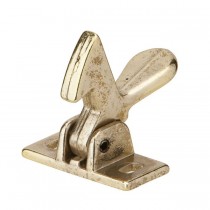 Ives SP2A3 Slim Pack Elbow Cabinet Latch - Bright Brass