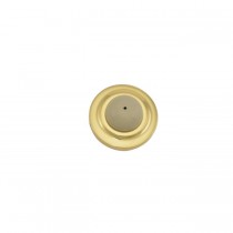 Ives WS401402CVX Convex Rubber Wall Stop - Bright Brass