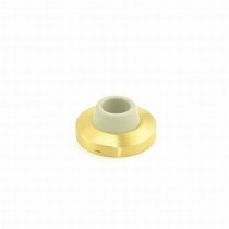 Ives WS406407CC 2-1/2" Concave Wall Bumper - Satin Brass