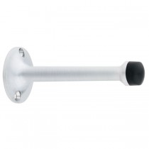 Ives WS65 3-3/4" Solid Wall Stop - Aluminum