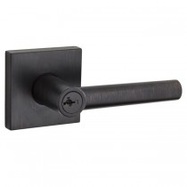 Kwikset 156MILSQT Milan Square Entry Door Lock SmartKey