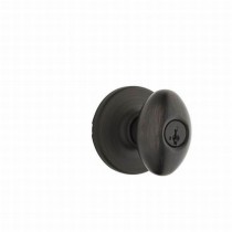 Kwikset 400AO-S Aliso Entry Door Lock SmartKey