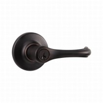Kwikset 405DNL-SV1 Dorian Entry Door Lock SmartKey with New Chassis