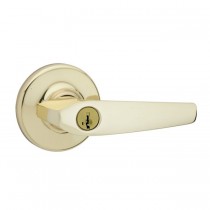 Kwikset 413DL Delta UL Entry Door Lock with Free Interior Lever with 2-3/4" Latch and SCS Strike