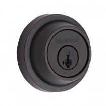 Kwikset 665CRR-SV1 Double Cylinder Contemporary Round Deadbolt with SmartKey