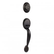 Kwikset 687DALIP-S Dakota Single Cylinder Exterior Handleset SmartKey