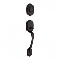 Kwikset 689BWLIP-S Belleview Double Cylinder Exterior Handleset SmartKey