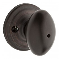 Kwikset 730L-GC Laurel Privacy Door Lock with New Chassis