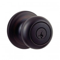 Kwikset 740PE-SBB Phoenix Entry Door Lock SmartKey in Brown Box